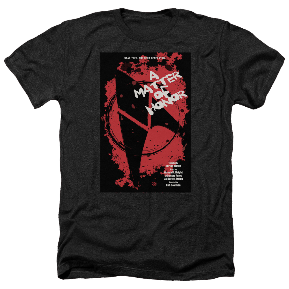 Star Trek The Next Generation Tng Season 2 Episode 8 - Men's Heather T-Shirt Men's Heather T-Shirt Star Trek