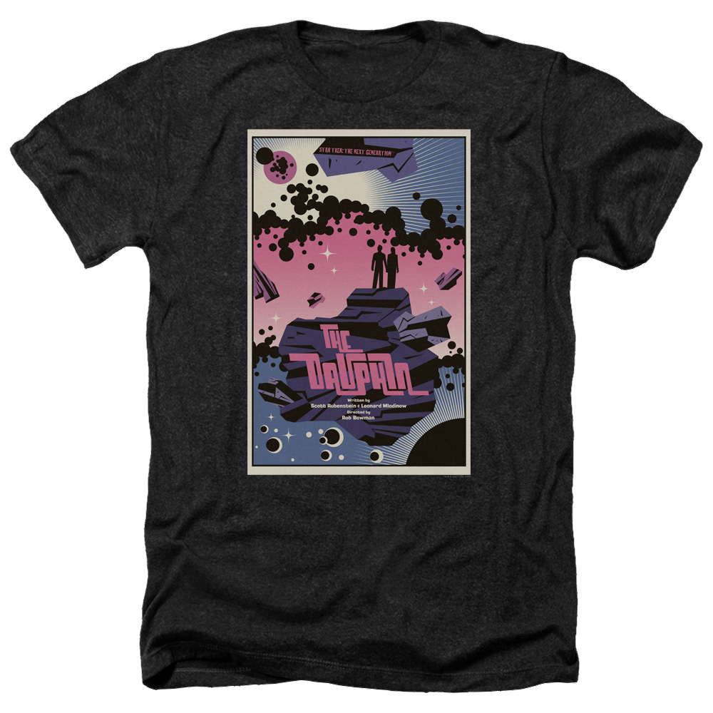 Star Trek The Next Generation Tng Season 2 Episode 10 - Men's Heather T-Shirt Men's Heather T-Shirt Star Trek