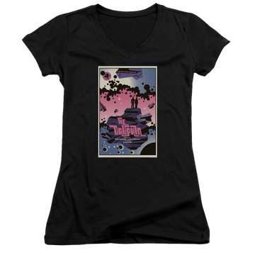 Star Trek The Next Generation Tng Season 2 Episode 10 - Juniors V-Neck T-Shirt Juniors V-Neck T-Shirt Star Trek