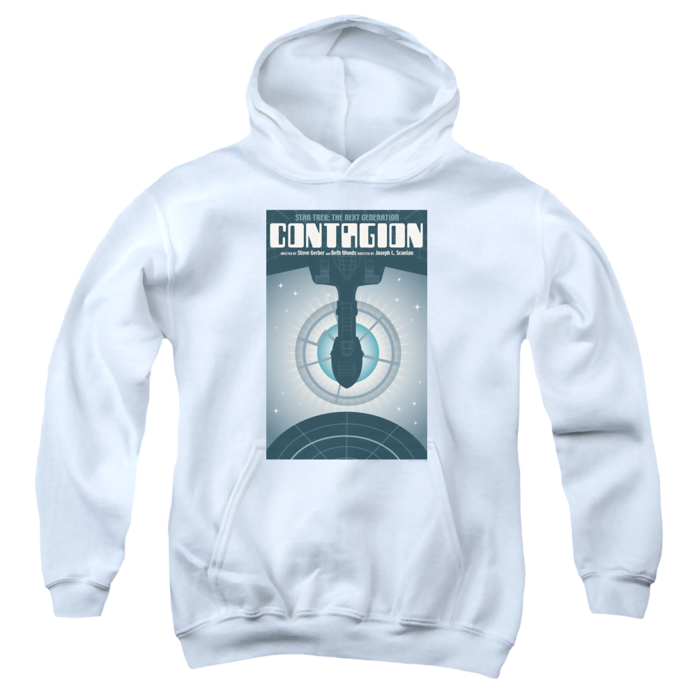 Star Trek The Next Generation Tng Season 2 Episode 11 - Youth Hoodie Youth Hoodie (Ages 8-12) Star Trek