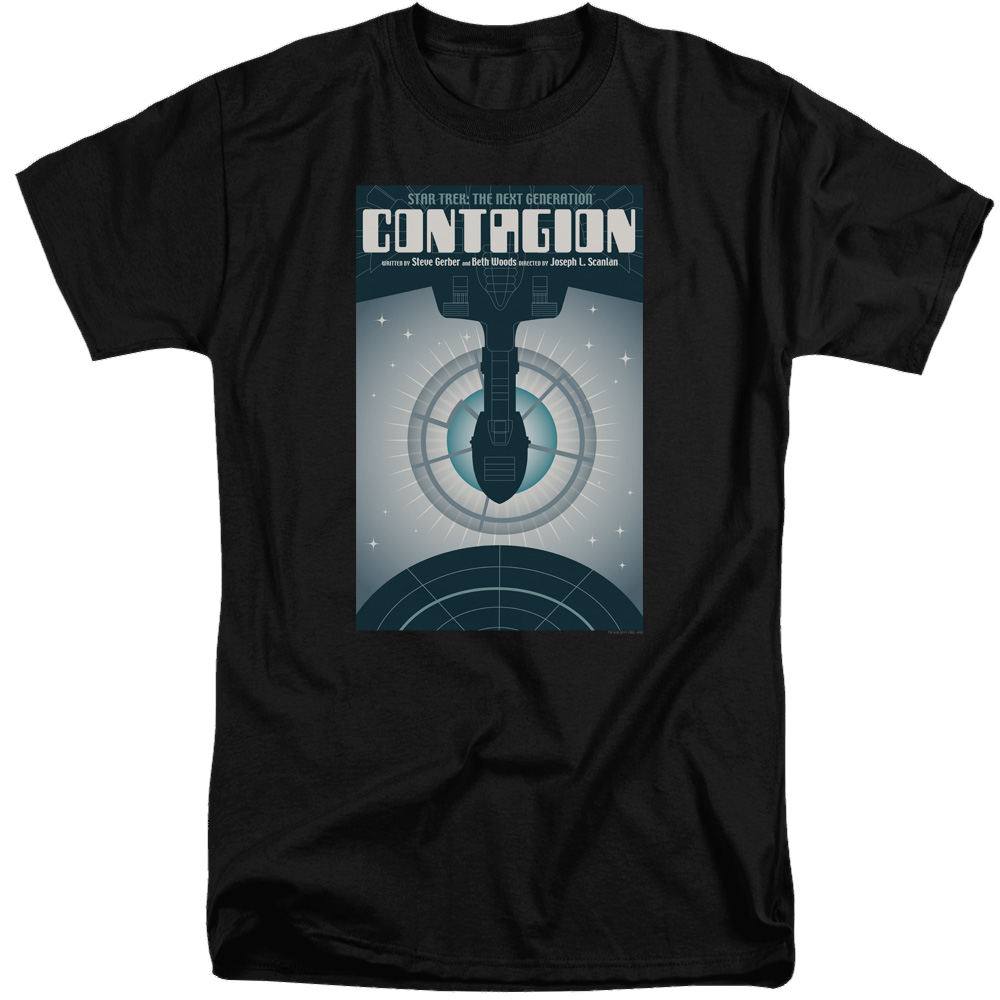 Star Trek The Next Generation Tng Season 2 Episode 11 - Men's Tall Fit T-Shirt Men's Tall Fit T-Shirt Star Trek