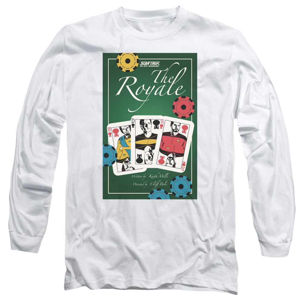Star Trek The Next Generation Tng S2 Ep12 - Men's Long Sleeve T-Shirt Men's Long Sleeve T-Shirt Star Trek