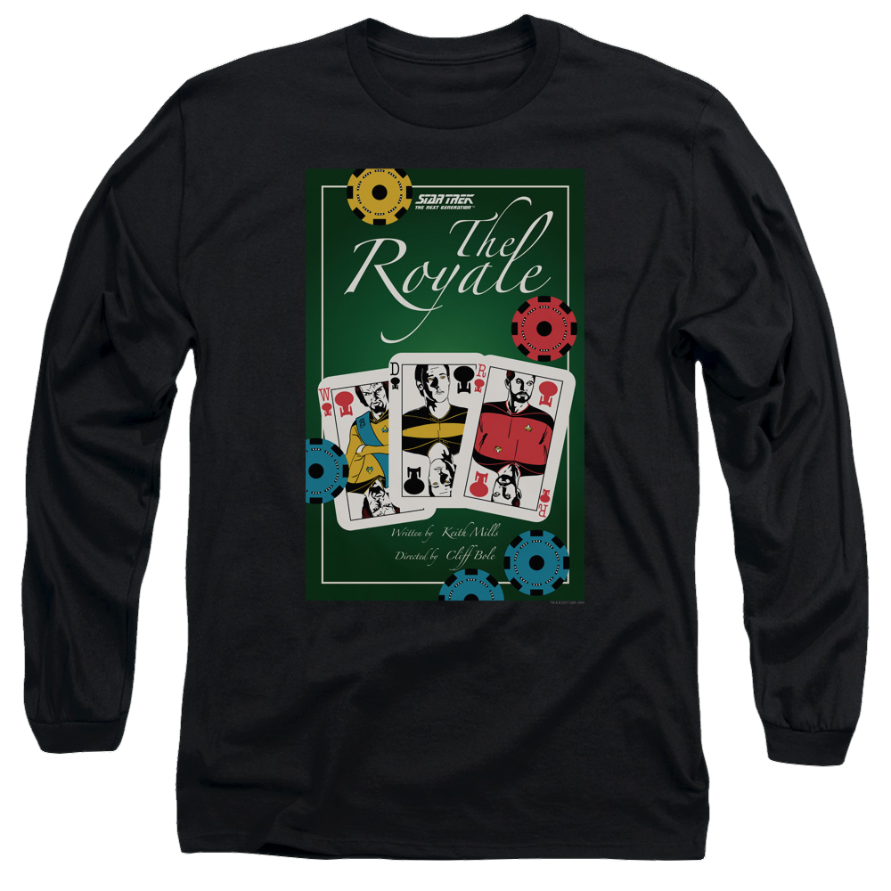 Star Trek The Next Generation Season 2 Episode 12 - Men's Long Sleeve Men's Long Sleeve T-Shirt Star Trek