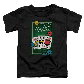 Black toddler t-shirt with Star Trek The Next Generation Tng Season 2 Episode 12 graphic