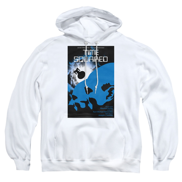 White pullover hoodie with Star Trek The Next Generation Tng Season 2 Episode 13 graphic