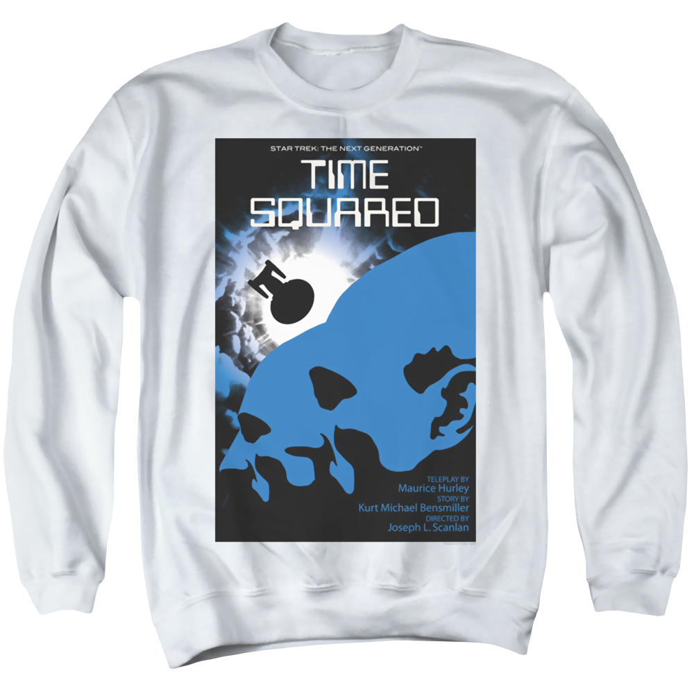 Star Trek The Next Generation Tng S2 Ep13 - Men's Crewneck Sweatshirt Men's Crewneck Sweatshirt Star Trek