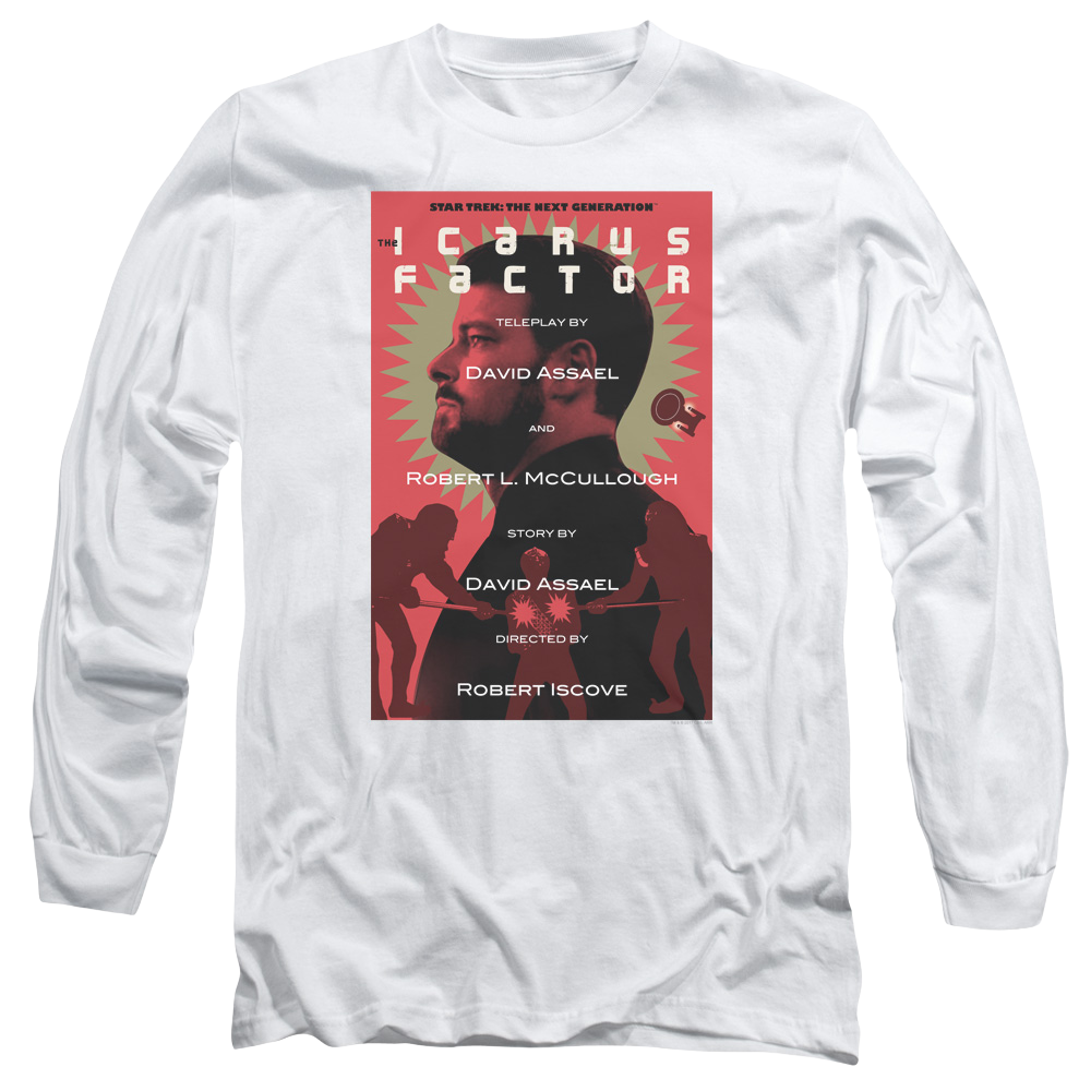 Star Trek The Next Generation Season 2 Episode 14 - Men's Long Sleeve Men's Long Sleeve T-Shirt Star Trek