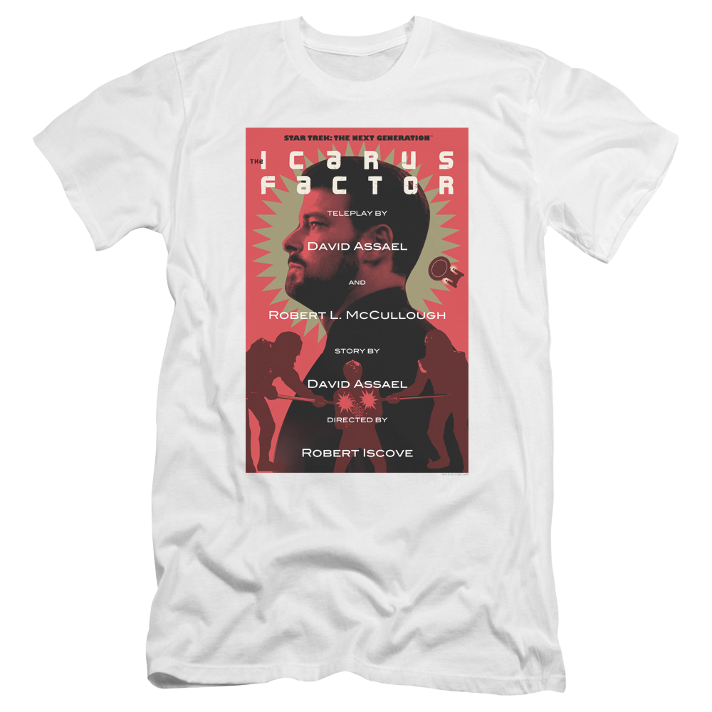 Star Trek The Next Generation Tng Season 2 Episode 14 - Men's Premium Slim Fit T-Shirt Men's Premium Slim Fit T-Shirt Star Trek