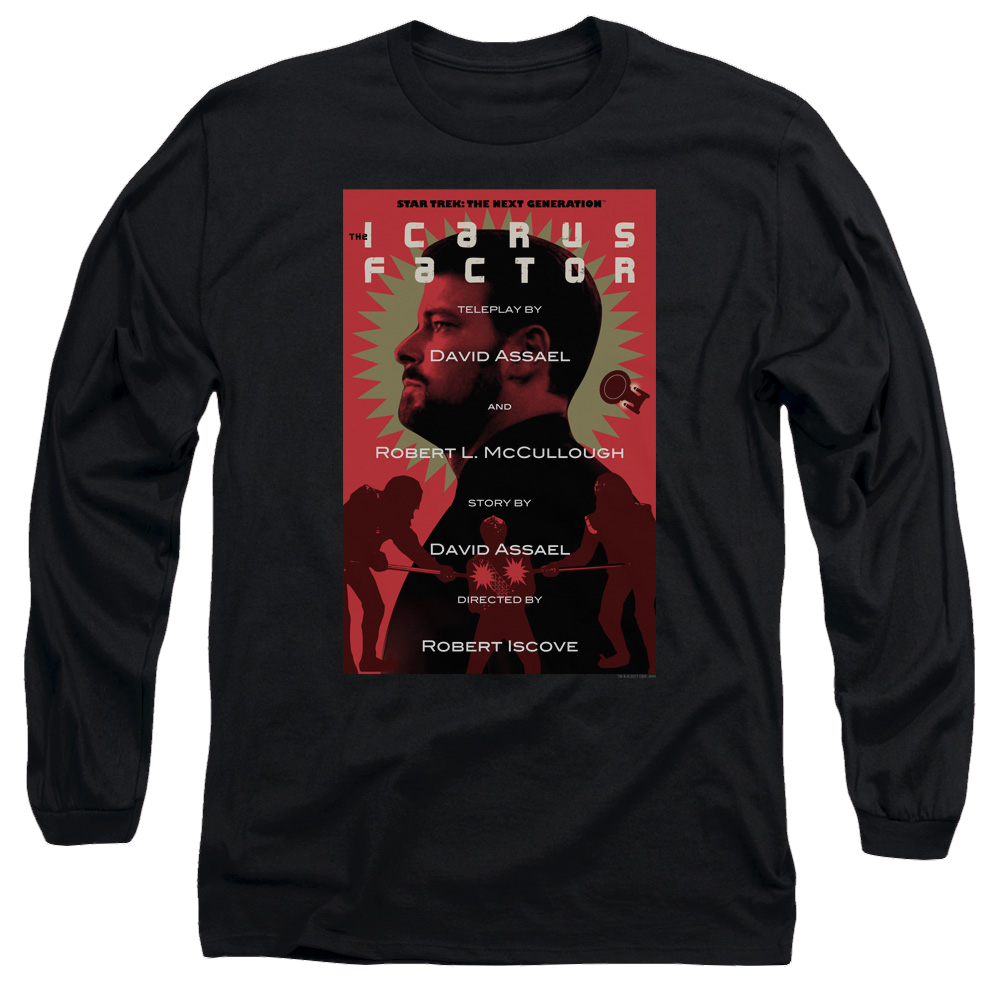 Star Trek The Next Generation Tng S2 Ep14 - Men's Long Sleeve T-Shirt Men's Long Sleeve T-Shirt Star Trek
