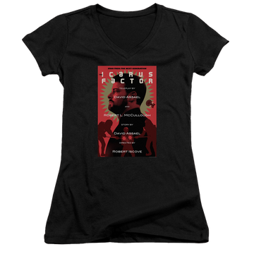 Star Trek The Next Generation Tng Season 2 Episode 14 - Juniors V-Neck T-Shirt Juniors V-Neck T-Shirt Star Trek