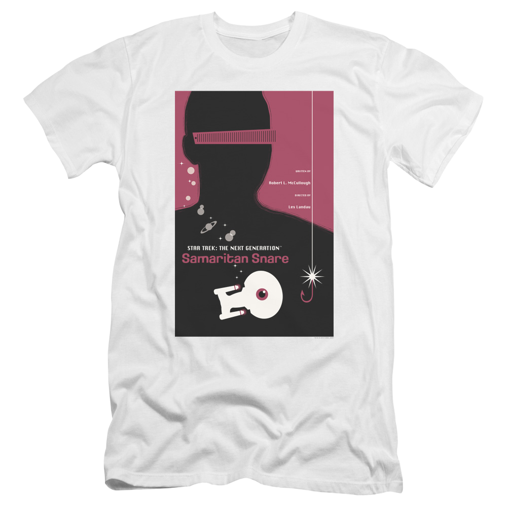 Star Trek The Next Generation Tng Season 2 Episode 17 - Men's Premium Slim Fit T-Shirt Men's Premium Slim Fit T-Shirt Star Trek