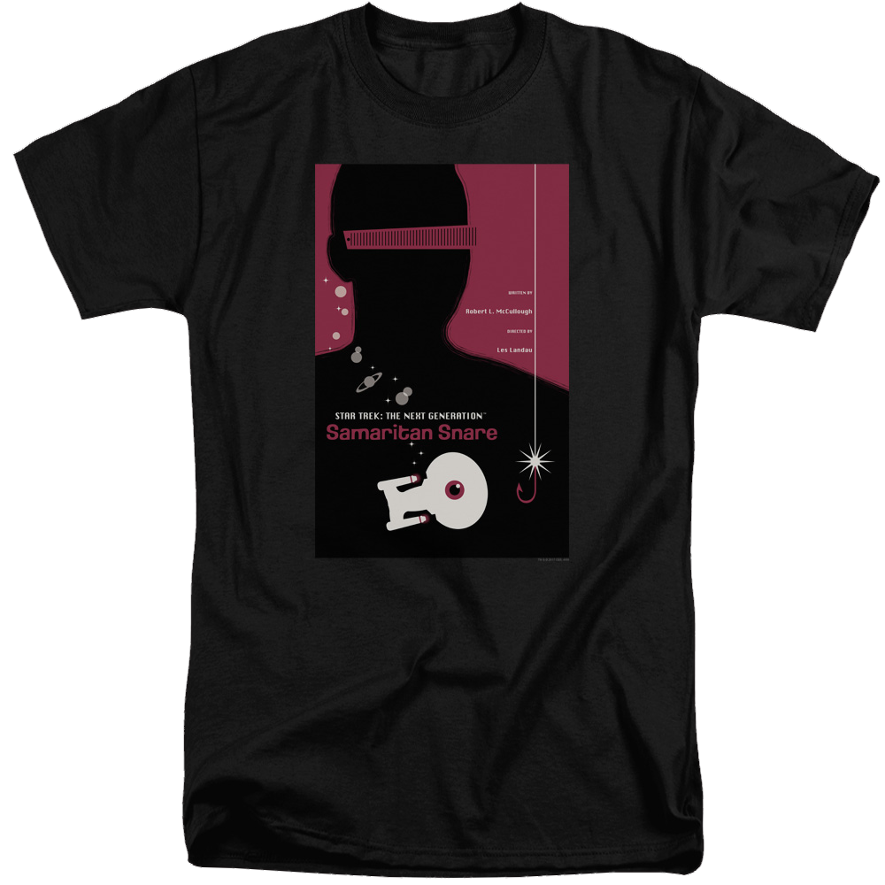 Star Trek The Next Generation Tng Season 2 Episode 17 - Men's Tall Fit T-Shirt Men's Tall Fit T-Shirt Star Trek