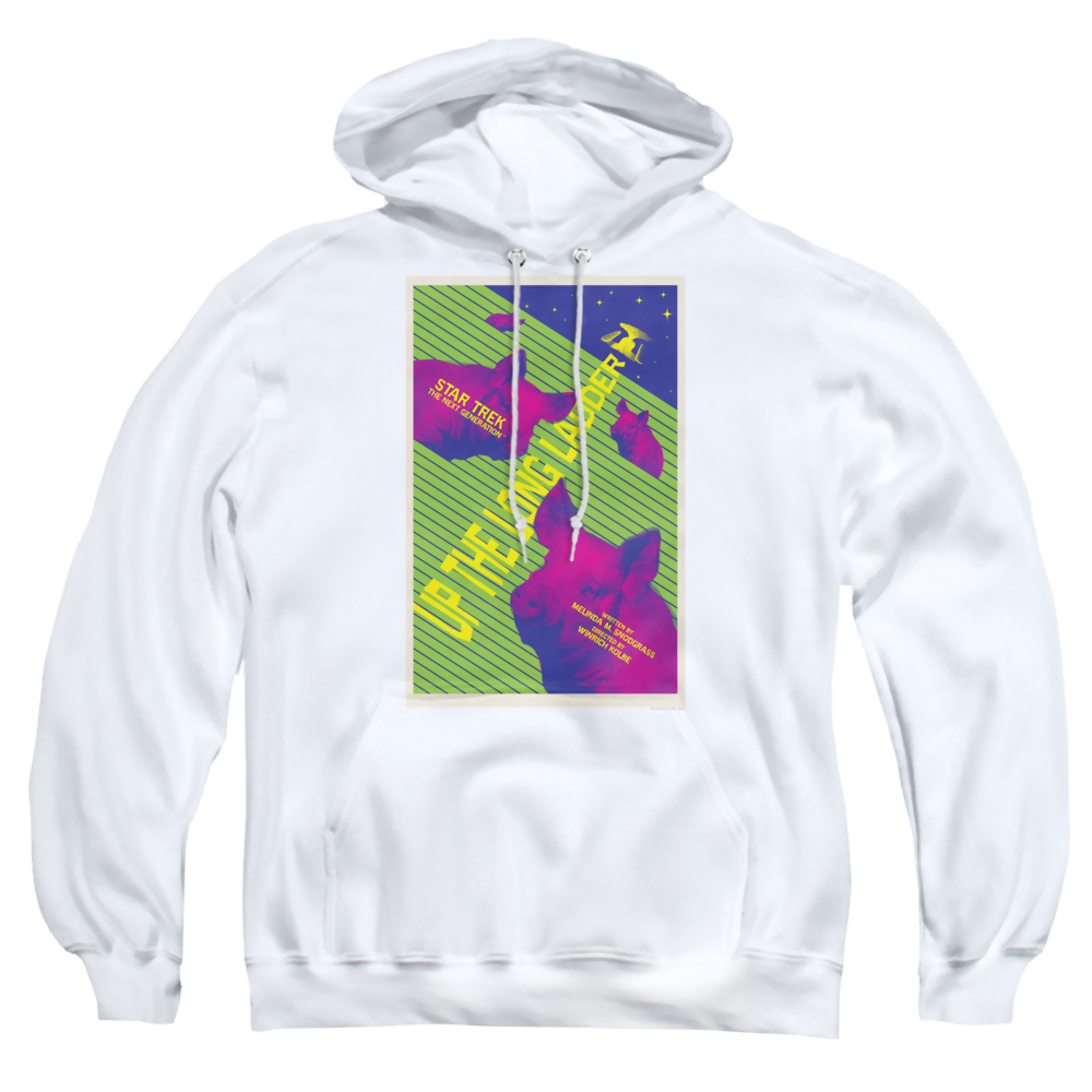 Star Trek The Next Generation Tng Season 2 Episode 18 - Pullover Hoodie Pullover Hoodie Star Trek