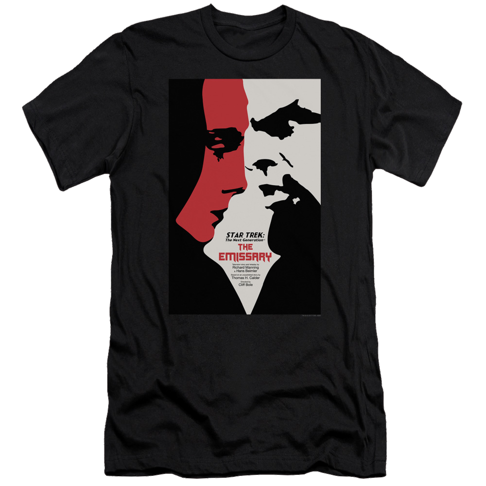 Star Trek The Next Generation Tng Season 2 Episode 20 - Men's Premium Slim Fit T-Shirt Men's Premium Slim Fit T-Shirt Star Trek