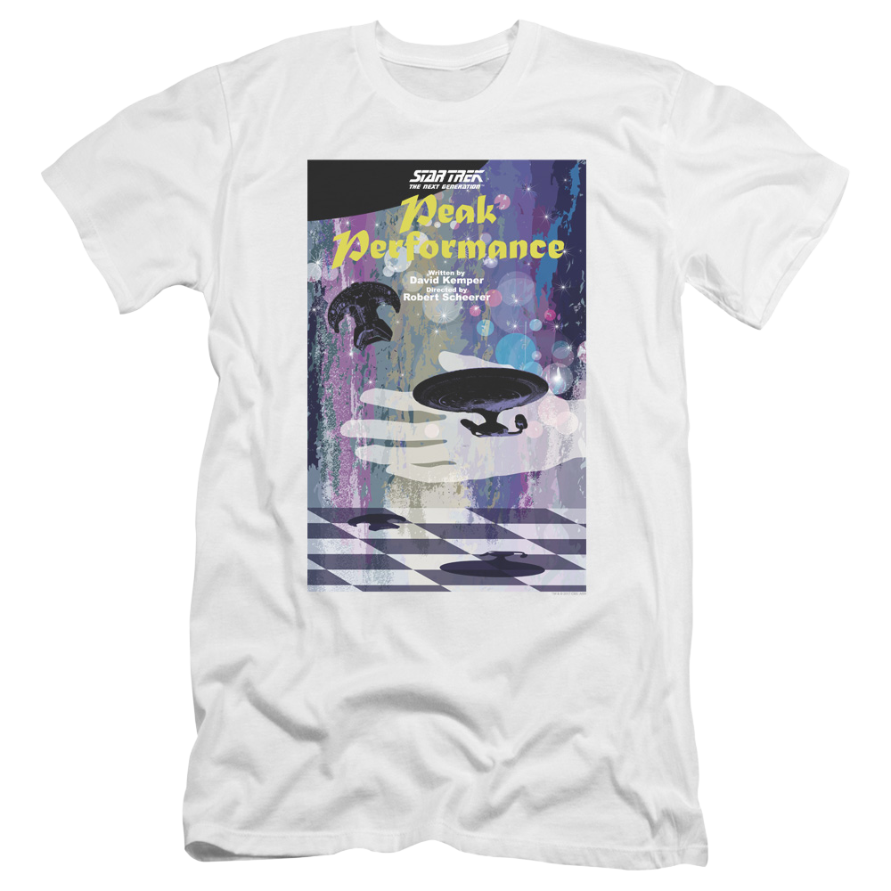 Star Trek The Next Generation Tng Season 2 Episode 21 - Men's Premium Slim Fit T-Shirt Men's Premium Slim Fit T-Shirt Star Trek