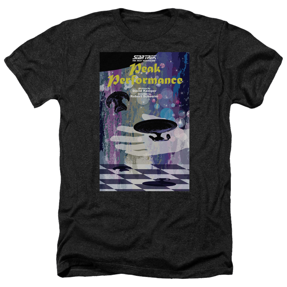 Star Trek The Next Generation Tng Season 2 Episode 21 - Men's Heather T-Shirt Men's Heather T-Shirt Star Trek
