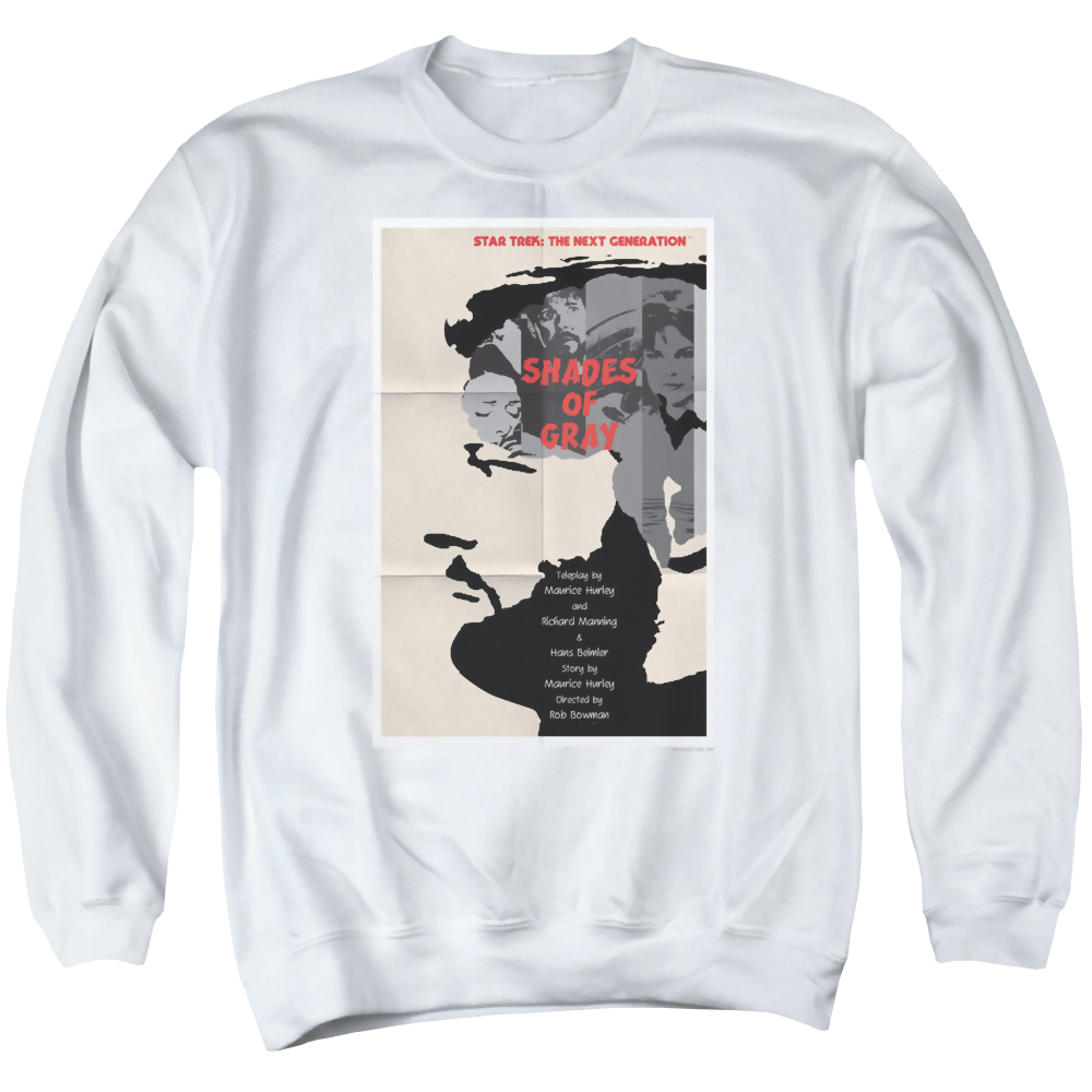 Star Trek The Next Generation Tng S2 Ep22 - Men's Crewneck Sweatshirt Men's Crewneck Sweatshirt Star Trek