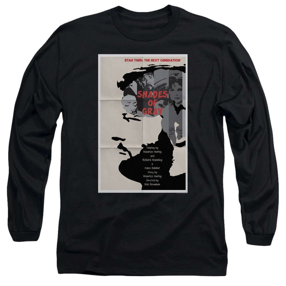 Star Trek The Next Generation Tng S2 Ep22 - Men's Long Sleeve T-Shirt Men's Long Sleeve T-Shirt Star Trek