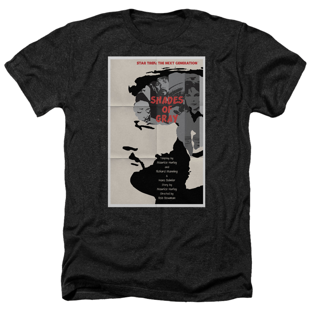 Star Trek The Next Generation Tng Season 2 Episode 22 - Men's Heather T-Shirt Men's Heather T-Shirt Star Trek
