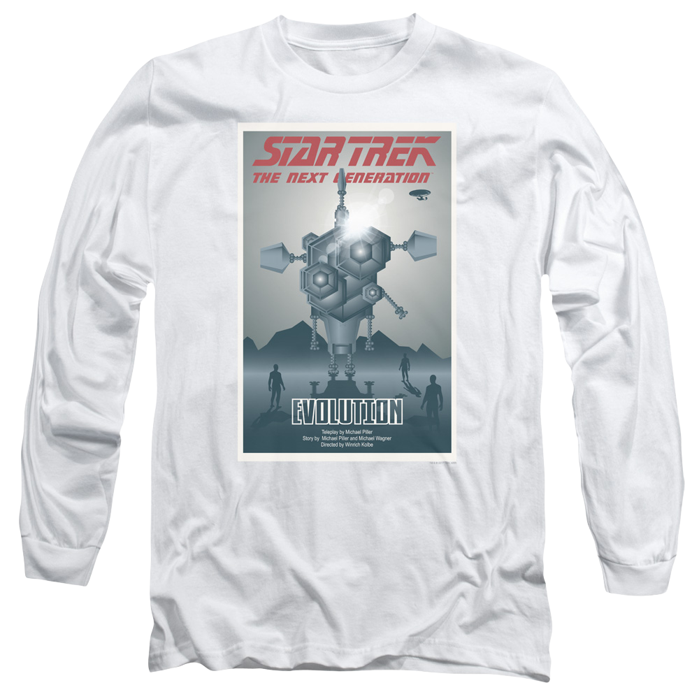 Star Trek The Next Generation Tng S3 Ep1 - Men's Long Sleeve T-Shirt Men's Long Sleeve T-Shirt Star Trek