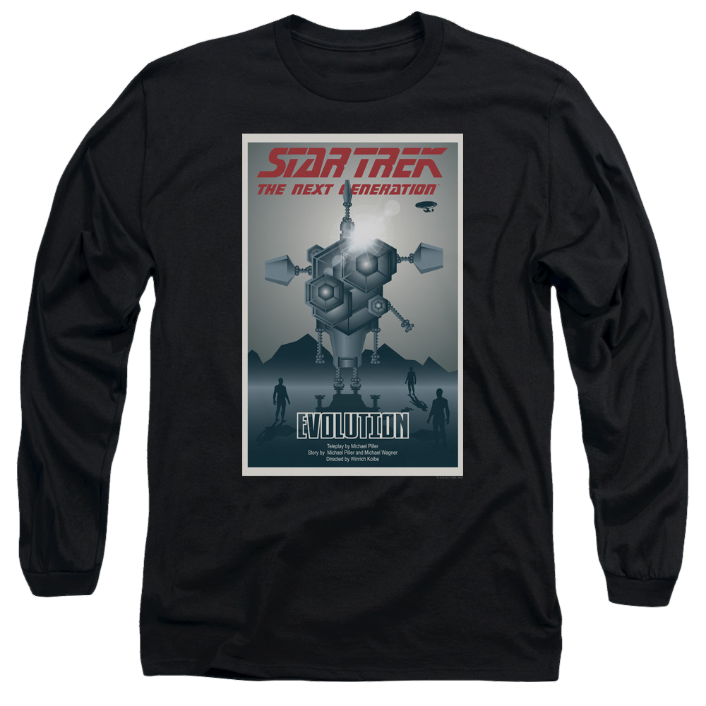 Star Trek The Next Generation Tng S3 Ep - Men's Long Sleeve T-Shirt Men's Long Sleeve T-Shirt Star Trek