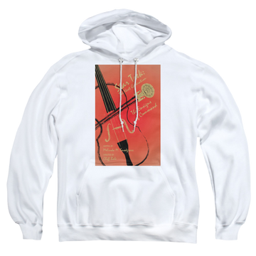 White pullover hoodie with Star Trek The Next Generation Tng Season 3 Episode 2 graphic
