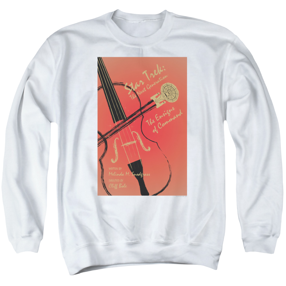 Star Trek The Next Generation Tng S3 Ep2 - Men's Crewneck Sweatshirt Men's Crewneck Sweatshirt Star Trek