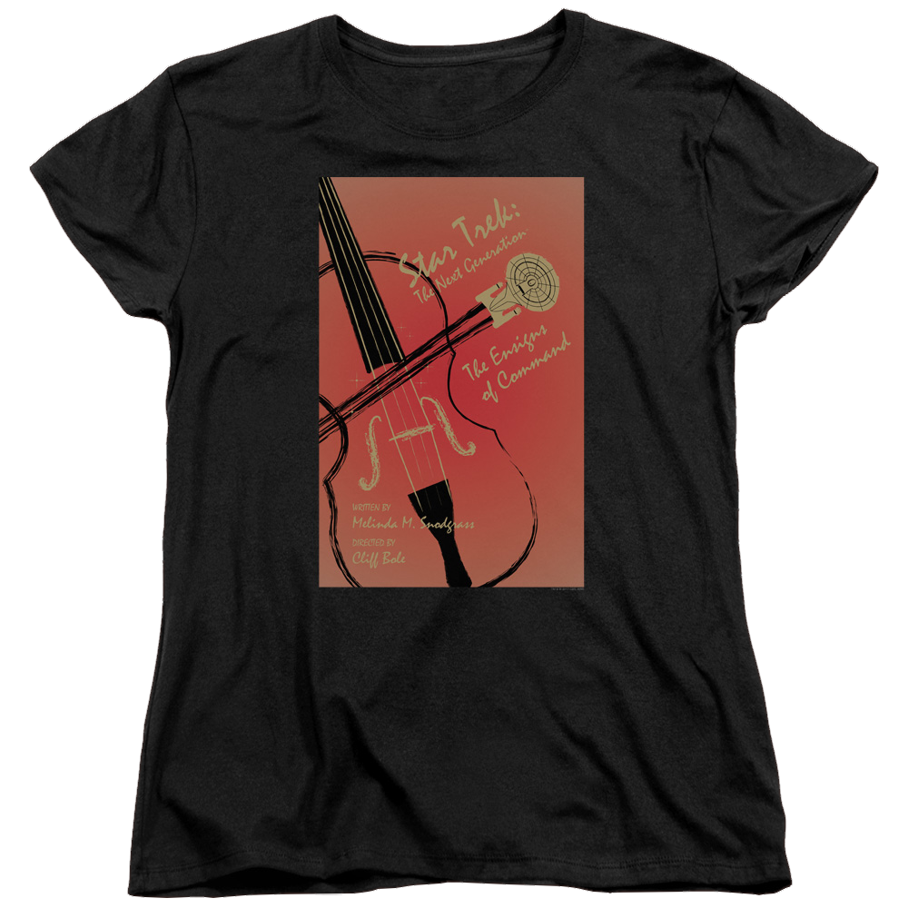 Star Trek The Next Generation Tng Season 3 Episode 2 - Women's T-Shirt Women's T-Shirt Star Trek