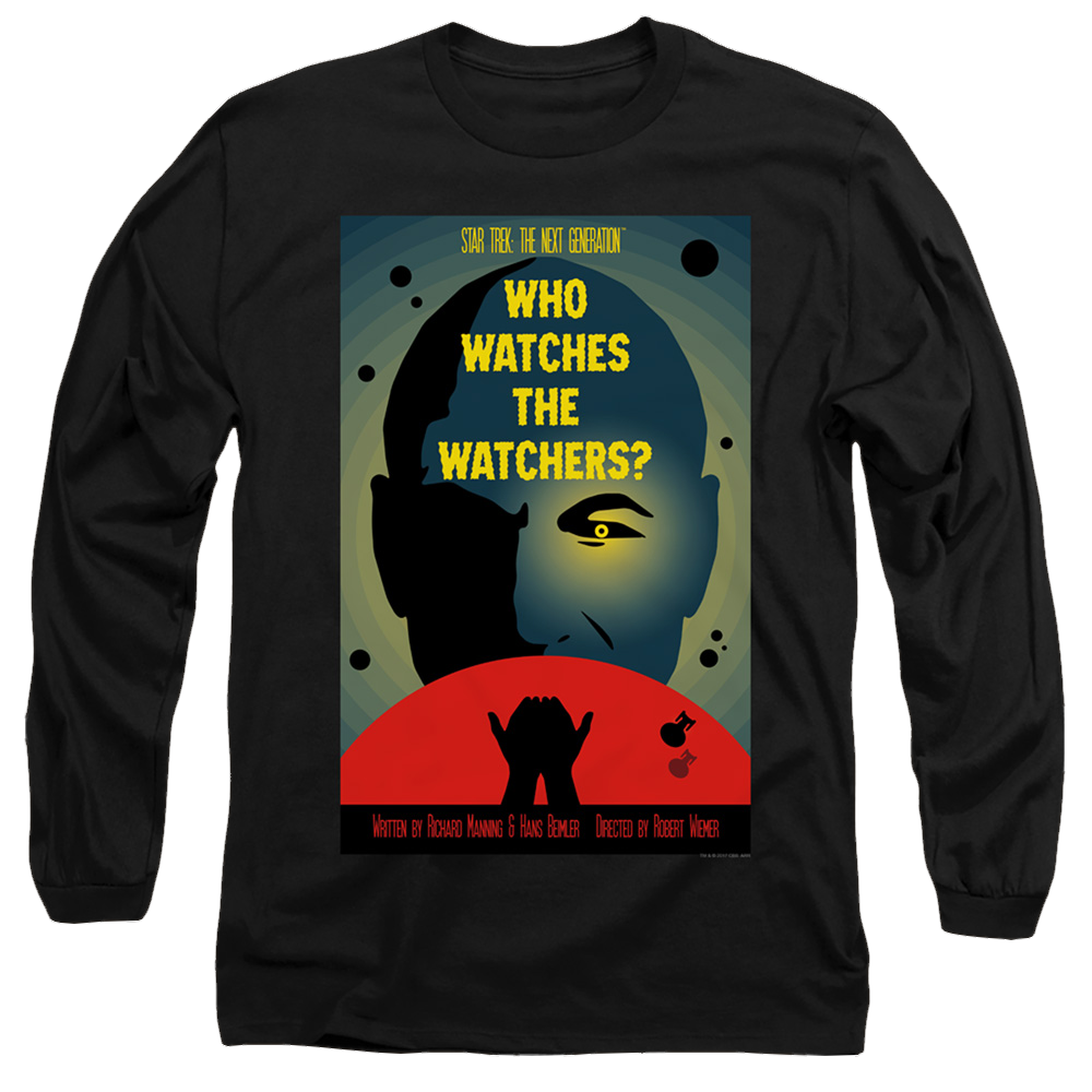 Star Trek The Next Generation Tng S3 Ep4 - Men's Long Sleeve T-Shirt Men's Long Sleeve T-Shirt Star Trek