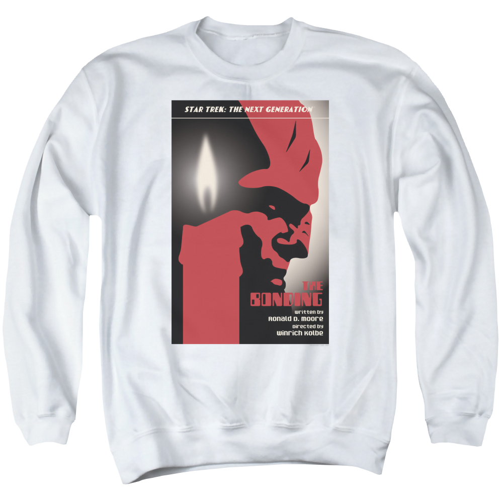 Star Trek The Next Generation Tng S3 Ep5 - Men's Crewneck Sweatshirt Men's Crewneck Sweatshirt Star Trek