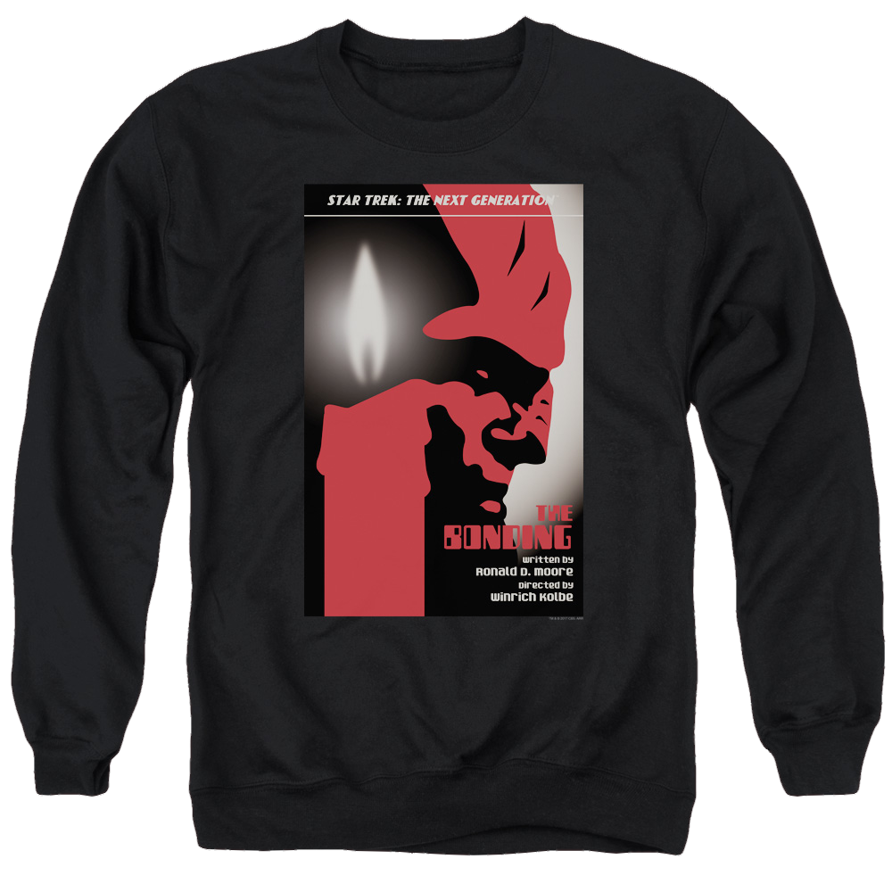 Star Trek The Next Generation Tng S3 Ep5 - Men's Crewneck Sweatshirt Men's Crewneck Sweatshirt Star Trek