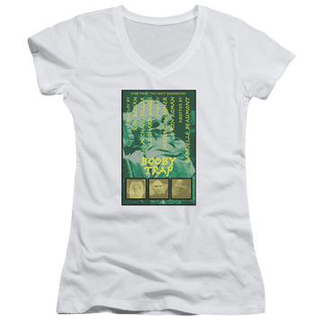 Star Trek The Next Generation Tng Season 3 Episode 6 - Juniors V-Neck T-Shirt Juniors V-Neck T-Shirt Star Trek