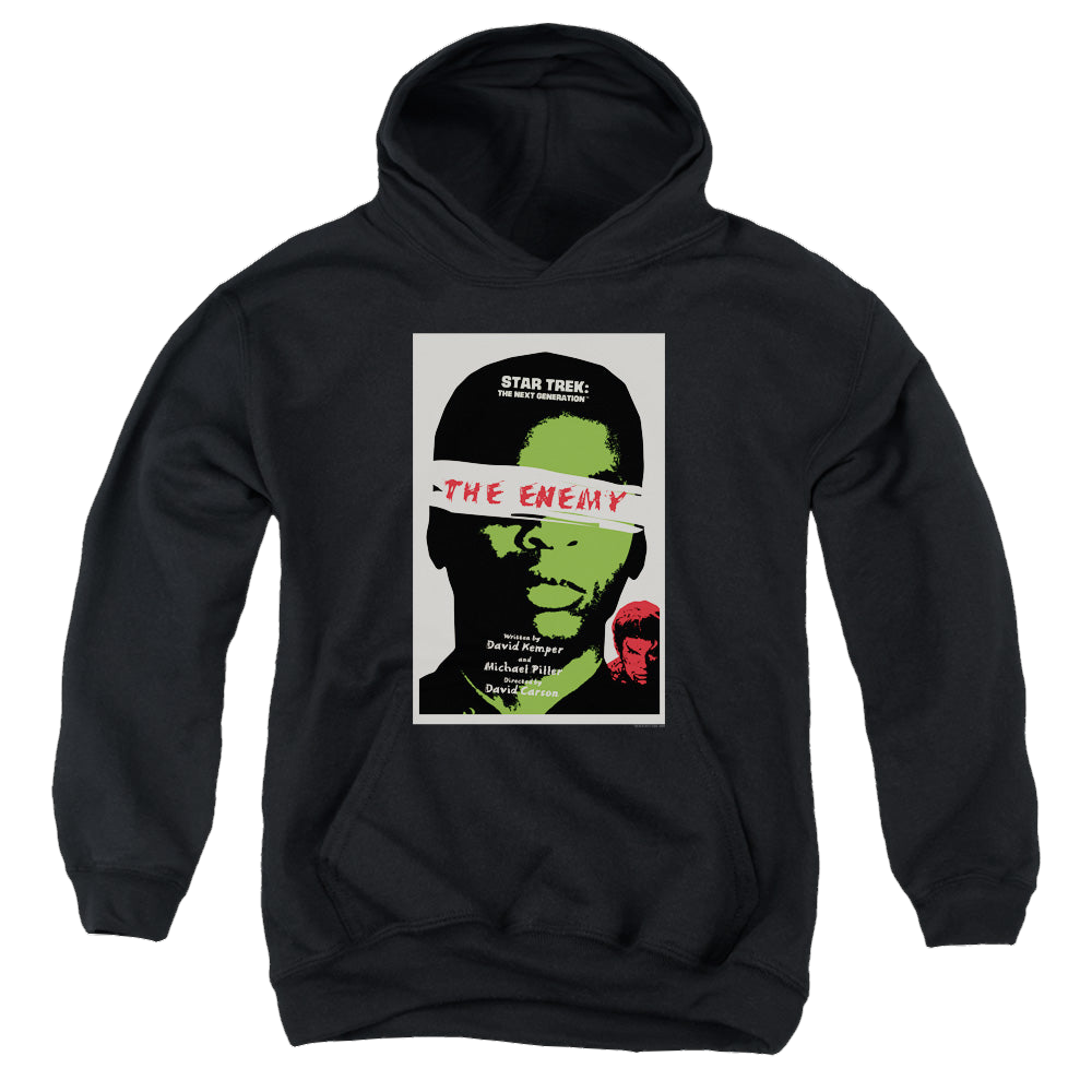 Star Trek The Next Generation Tng Season 3 Episode 7 - Youth Hoodie Youth Hoodie (Ages 8-12) Star Trek