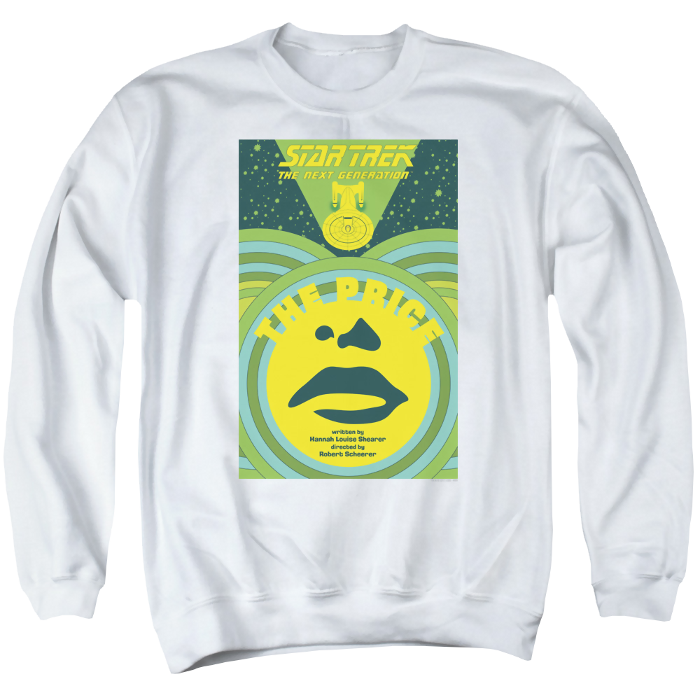 Star Trek The Next Generation Tng S3 Ep8 - Men's Crewneck Sweatshirt Men's Crewneck Sweatshirt Star Trek