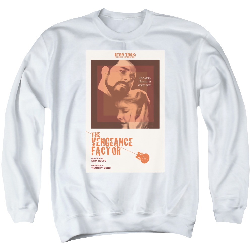 Star Trek The Next Generation Tng S3 Ep9 - Men's Crewneck Sweatshirt Men's Crewneck Sweatshirt Star Trek