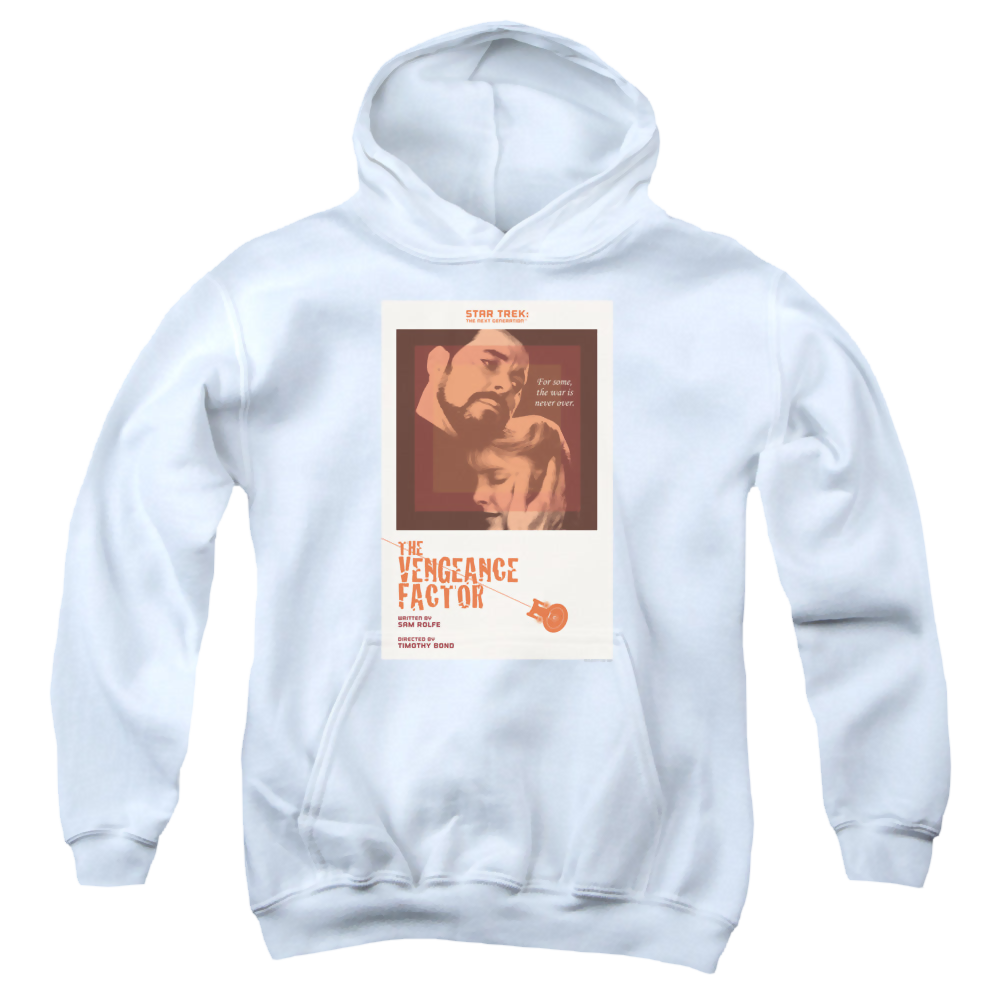 Star Trek The Next Generation Tng Season 3 Episode 9 - Youth Hoodie Youth Hoodie (Ages 8-12) Star Trek