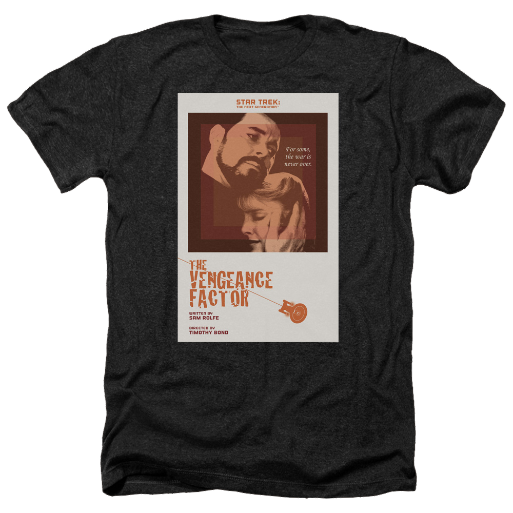 Star Trek The Next Generation Tng Season 3 Episode 9 - Men's Heather T-Shirt Men's Heather T-Shirt Star Trek