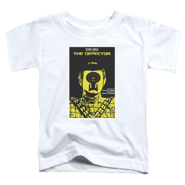 White toddler t-shirt with Star Trek The Next Generation Tng Season 3 Episode 10 graphic