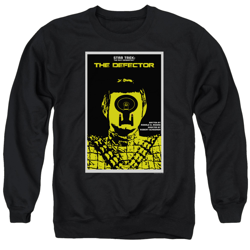 Star Trek The Next Generation Tng S3 Ep10 - Men's Crewneck Sweatshirt Men's Crewneck Sweatshirt Star Trek