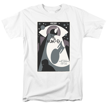 White men's regular fit t-shirt with Star Trek The Next Generation S3 E11 graphic
