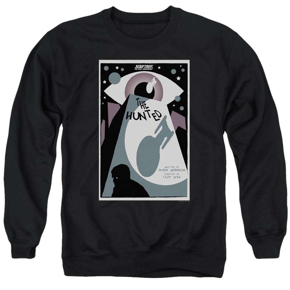 Star Trek The Next Generation Tng S3 Ep11 - Men's Crewneck Sweatshirt Men's Crewneck Sweatshirt Star Trek