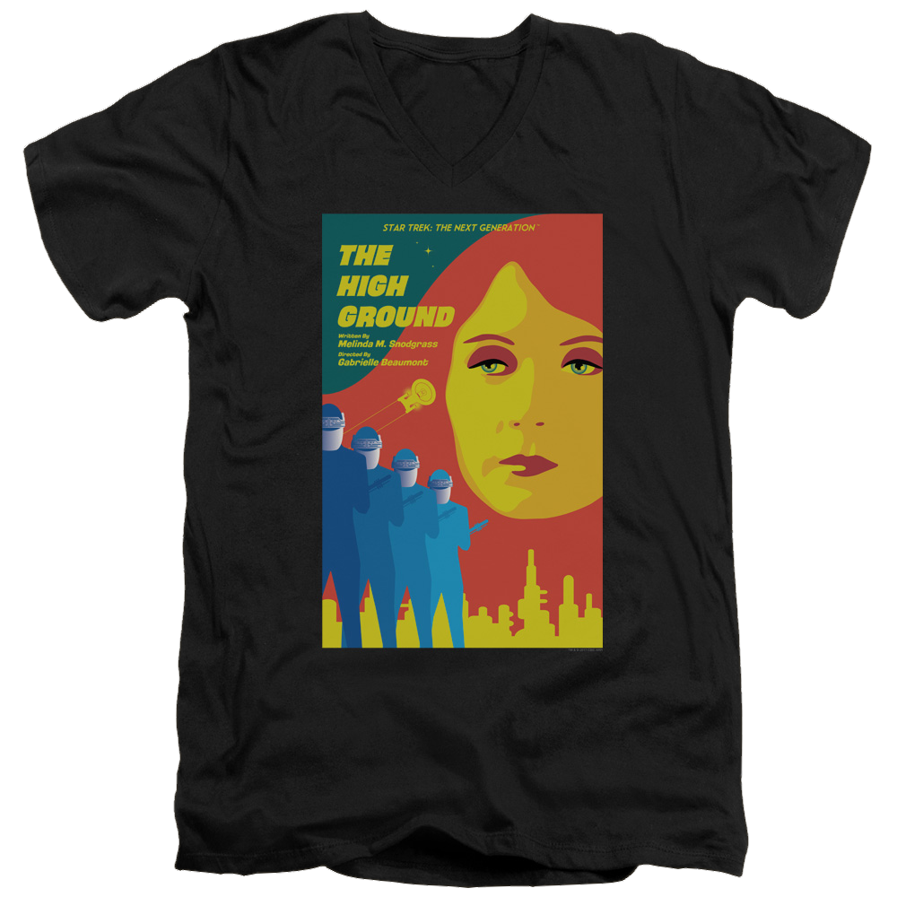 Star Trek The Next Generation Tng Season 3 Episode 12 - Men's V-Neck T-Shirt Men's V-Neck T-Shirt Star Trek