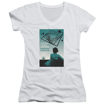 Star Trek The Next Generation Tng Season 3 Episode 14 - Juniors V-Neck T-Shirt Juniors V-Neck T-Shirt Star Trek