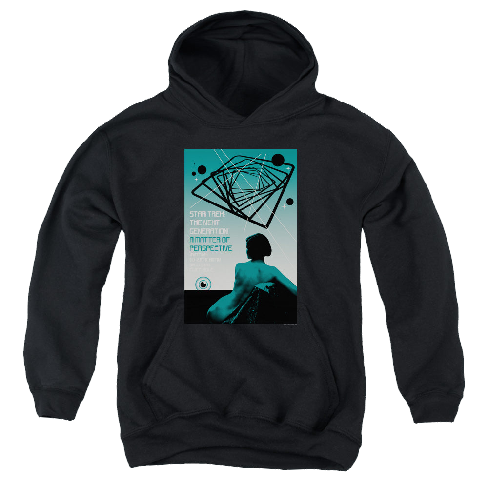 Star Trek The Next Generation Tng Season 3 Episode 14 - Youth Hoodie Youth Hoodie (Ages 8-12) Star Trek