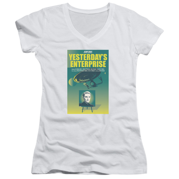 Star Trek The Next Generation Tng Season 3 Episode 15 - Juniors V-Neck T-Shirt Juniors V-Neck T-Shirt Star Trek