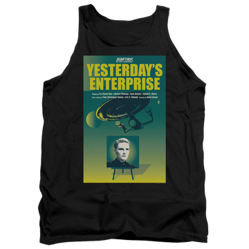 Black men's tank with Star Trek The Next Generation Tng Season 3 Episode 15 graphic