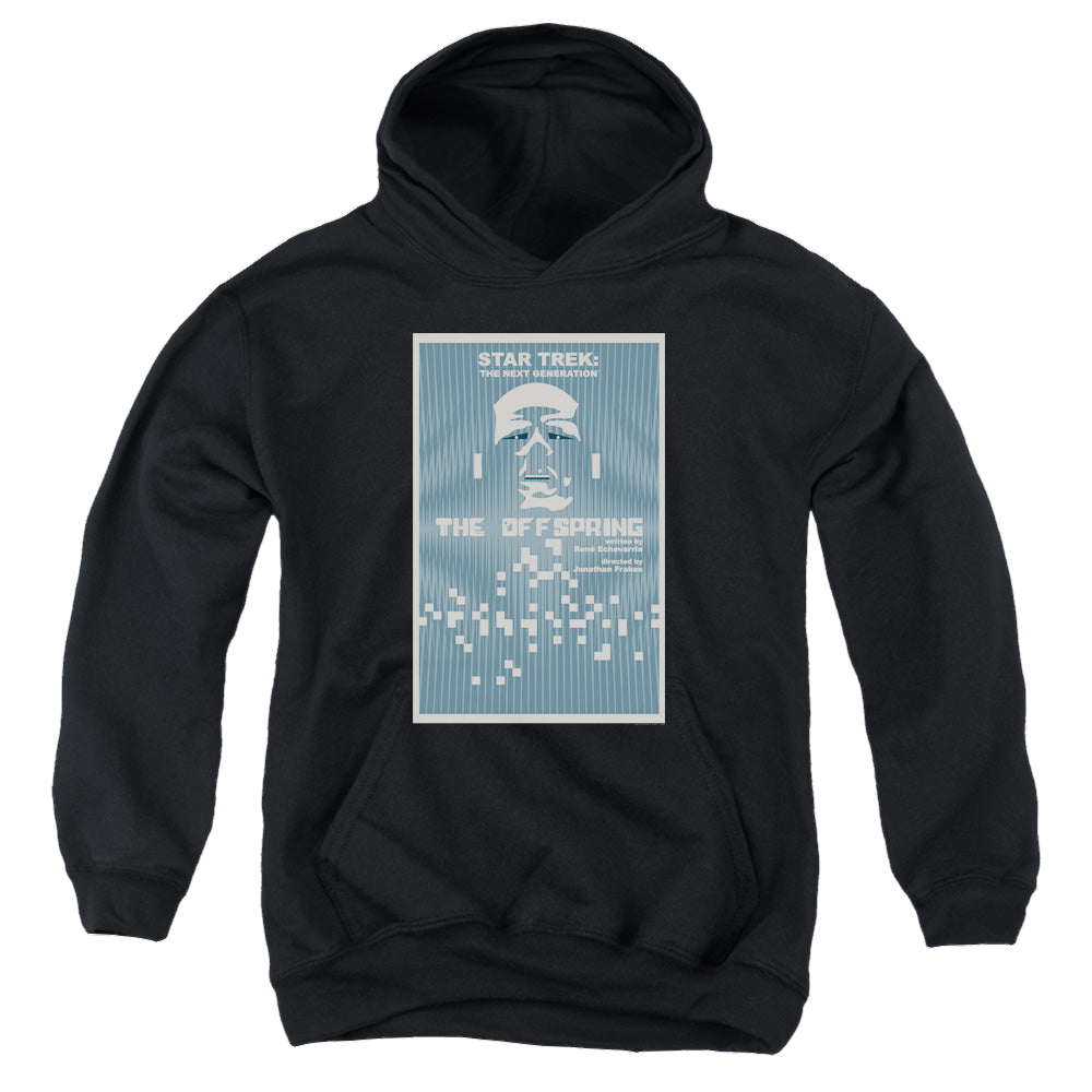 Star Trek The Next Generation Tng Season 3 Episode 16 - Youth Hoodie Youth Hoodie (Ages 8-12) Star Trek