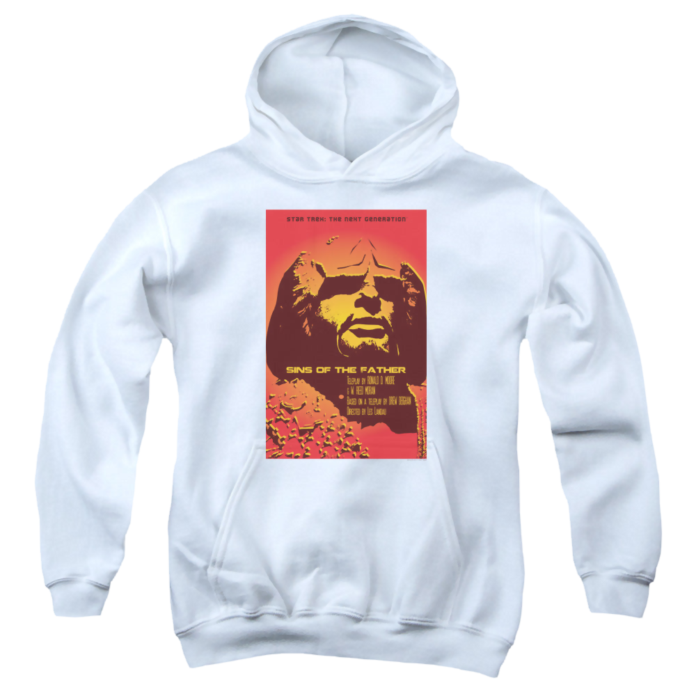 Star Trek The Next Generation Tng Season 3 Episode 17 - Youth Hoodie Youth Hoodie (Ages 8-12) Star Trek