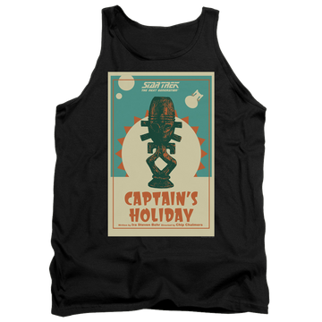 Black men's tank with Star Trek The Next Generation Tng Season 3 Episode 19 graphic