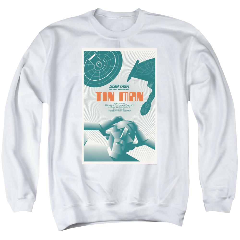 Star Trek The Next Generation Tng S3 Ep20 - Men's Crewneck Sweatshirt Men's Crewneck Sweatshirt Star Trek